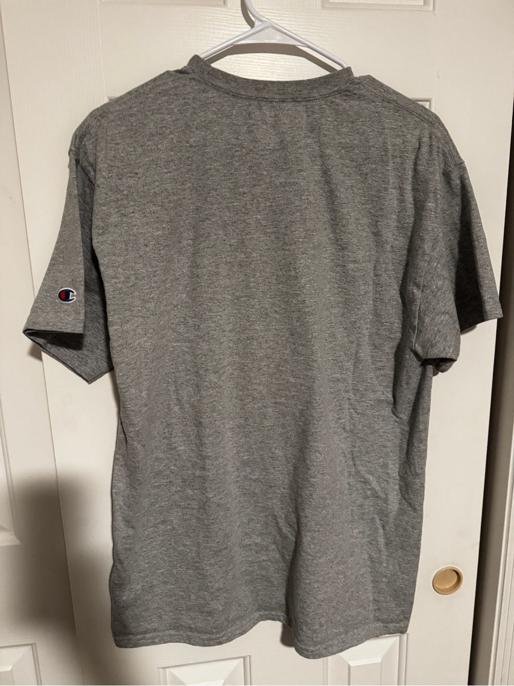 Champion Gray Crewneck Michigan State Tshirt - Picture 4 of 4